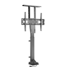EQUIP - CARRELLO TV MOTORIZZATO PER MONTAGGIO A PAVIMENTO 37"-65" dotato di Telecomando