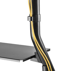 EQUIP - CARRELLO TV PER MONTAGGIO A PAVIMENTO 37"-80" Robusto