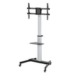 EQUIP - CARRELLO TV PER MONTAGGIO A PAVIMENTO 37"-86" -- Rotazione TV 90°