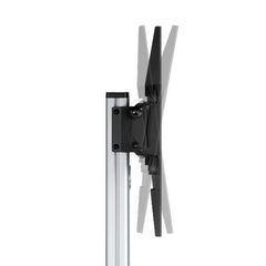 EQUIP - CARRELLO TV PER MONTAGGIO A PAVIMENTO 37"-86" -- Rotazione TV 90°