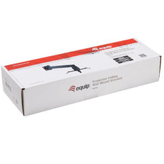 EQUIP - SUPPORTO PER VIDEOPROIETTORE DA SOFFITTO/PARETE, NERO