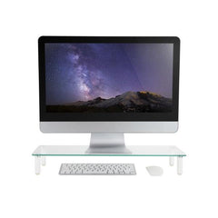 EQUIP - SUPPORTO MONITOR DA TAVOLO/SCRIVANIA IN VETRO