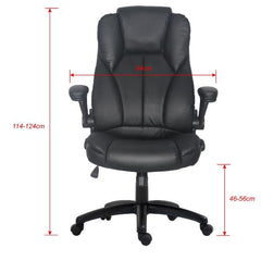 EQUIP - SEDIA ERGONOMICA DA UFFICIO DIREZIONALE - NERA