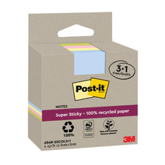 Post-it® Super Sticky carta riciclata - Value pack