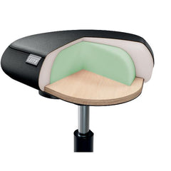 Leitz Ergo Sgabello con Ruote e Seduta Comfort
