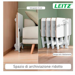 Leitz Ergo Scrivania Compatta Pieghevole Sit- Stand