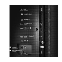 65 A79Q QLED 4K UHD SMART VIDAA + SUBWOOFER POSTERIORE