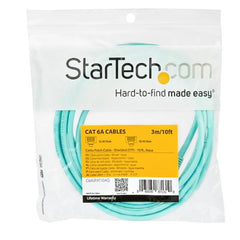 Cavo di rete Ethernet RJ45 CAT6a da 10m - Acqua