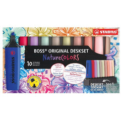 STABILO BOSS NATURE - DESKSET