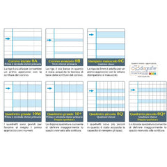 Quaderno ONE COLOR DIDATTICO A4 - 0Q con marg. (conf.6)