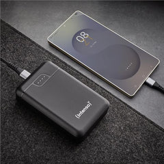 Intenso Intenso Power Bank B10000 black Power bank 10000 mAh Li-Ion USB-A, USB-C® Nero