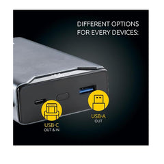 POWER BANK F 20000 mAh grey