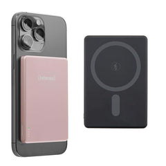 POWER BANK MAG SAFE Intenso MW 5000 mAh Ricarica Wireless Pink