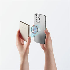 POWER BANK MAG SAFE Intenso MW 10000 mAh Ricarica Wireless Champagne