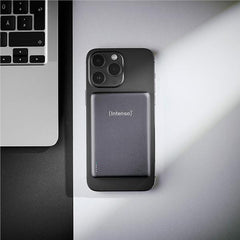 POWER BANK MAG SAFE Intenso MW 10000 mAh Ricarica Wireless Grey