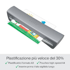 Plastificatrice Leitz iLAM Home Office A3 (2 rulli)