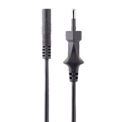 Cavo di Alimentazione CA da 2m, Spina EuroPlug a C7, 2.5A-250V, 18AWG, Cavo Elettrico di Ricambio con spina italiana per Notebook / Stampanti/Monitor/Laptop, Cavo alimentazione bip