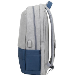 Zaino per Laptop da 17.3" Antifurto - Grigio