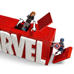 LOGO E MINIFIGURE MARVEL