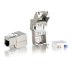 EQUIP - PRESA PREMIUM KEYSTONE CAT.6 SCHERMATO Toolfree LSA, 8pz/confez.
