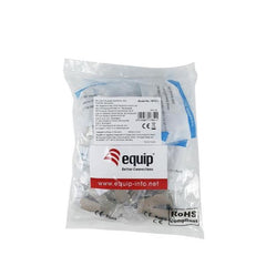 EQUIP - PRESA PREMIUM KEYSTONE CAT.6 SCHERMATO Toolfree LSA, 8pz/confez.