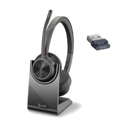 Cuffie HP Poly Voyager 4320 MS Headset + BT700 dongle + Charging Stand