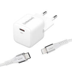 Caricatore USB 30 W 1x USB-C ®, Apple Lightning Bianco Ambiente interno GaN, USB Power Delivery