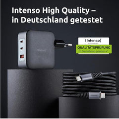 Caricabatterie 100W,A3C GaN + cavo USB-C