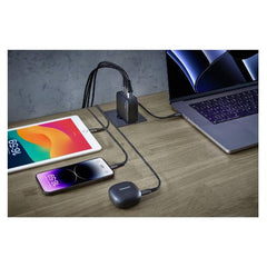 Caricabatterie 140W,A3C GaN + cavo USB-C
