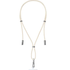 Cordino di ricarica USB-C e portacellulare 2 in 1 Beige