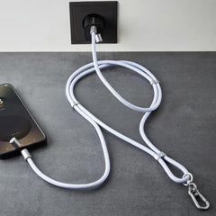 Cordino di ricarica USB-C e portacellulare 2 in 1 Purple