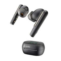 Cuffie HP Poly Voyager Free 60+ UC + Adattatore BT700 USB-C + Custodia per ricarica con touchscreen