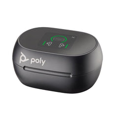 Cuffie HP Poly Voyager Free 60+M UC + Adattatore BT700 USB-C + Custodia per ricarica con touchscreen