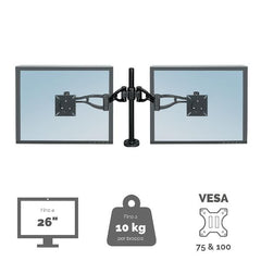 BRACCIO MONITOR DOPPIO - VISTA