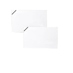 Scatola 100 biglietti + 100 buste – Lutto – bianco – 90 x 140 mm – 240gr – Rex Sadoch