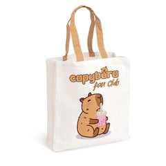 SHOPPER TELA CAPIBARA