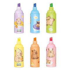 EVIDENZIATORI  CAPIBARA COLORI PASTELLO