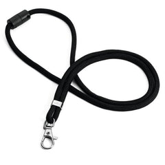 CORDONCINO RPET NERO CON MOSCHETTONE CONF.10