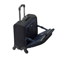 TROLLEY BAGAGLIO A MANO DA CABINA PER NOTEBOOK 20'' ECO NERO