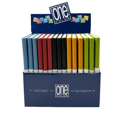 One Color Taccuino A5 Soft espositore 15 pz