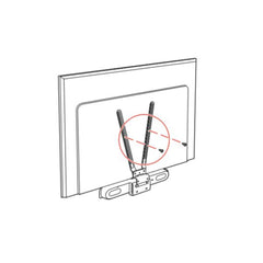 Kit di montaggio VESA per Poly Studio X52/V52