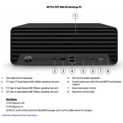 Pro Small Form Factor 400 G9 (gar. 2 anni onsite)