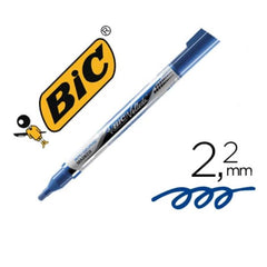 Rotulador bic velleda liquid pocket punta redonda 2,2 mm negro