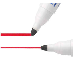 Rotulador bic velleda para pizarra rojo punta redonda 1,3 mm