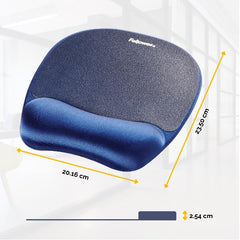9172801 TAPPETINO MOUSE MEMORY FOAM - Zaffiro