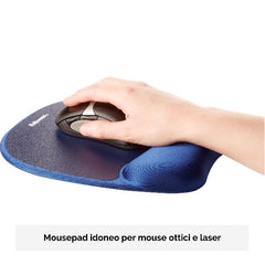 9172801 TAPPETINO MOUSE MEMORY FOAM - Zaffiro