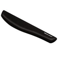 Fellowes Plushtouch Poggiapolsi con Microban, Nero