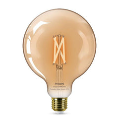 Globe a filamento ambra 7 W (Eq. 50 W) G125 E27
