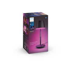 PHILIPS - LAMPADA DA TAVOLO PORTATILE HUEGO NERA