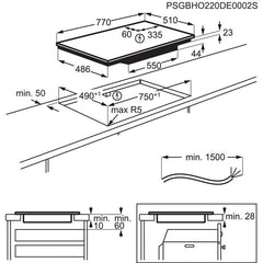 PIANO IND KIS82453IZ 80 4F